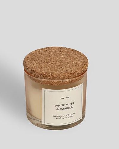 Свічка ароматична Aromi White Musk Vanilla (10568550101)