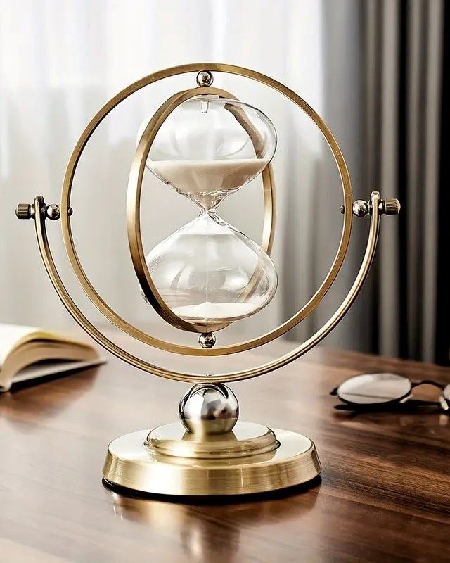 Годинник пісочний, обертається на 720°, 30 хв., 24х22 см