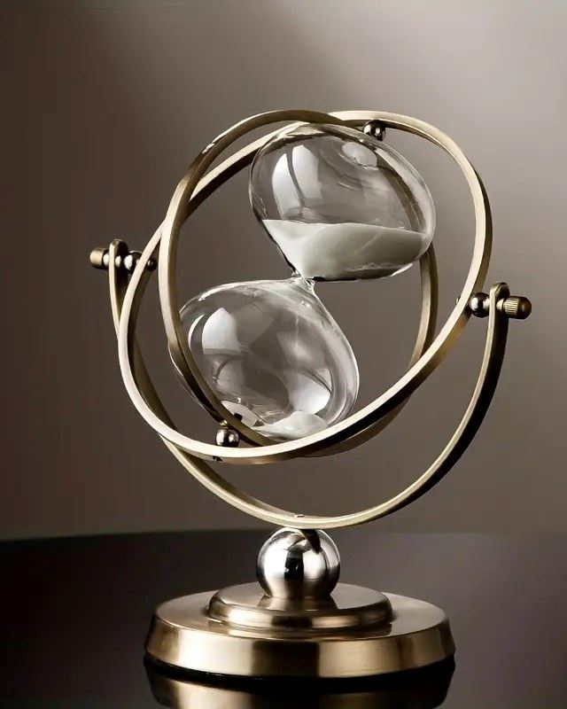 Годинник пісочний, обертається на 720°, 30 хв., 28х24 см