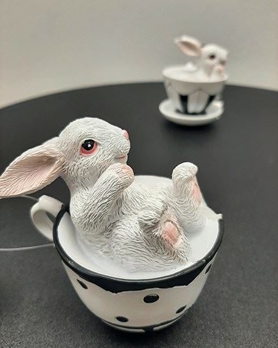ФІГУРКА ДЕКОРАТИВНА BUNNYCUPY (72645-BIA-WN-H0005)