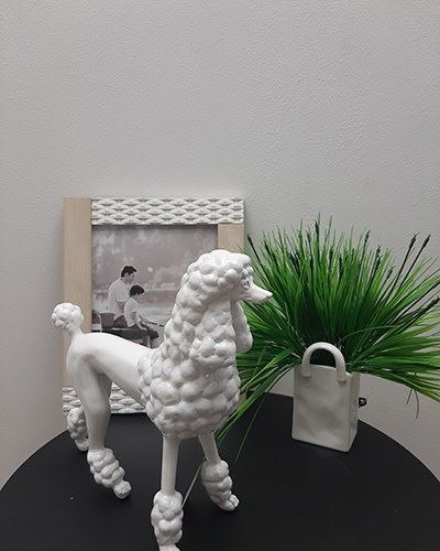 ФІГУРКА ДЕКОРАТИВНА POODLE (76776-BIA-H0025-FIG)