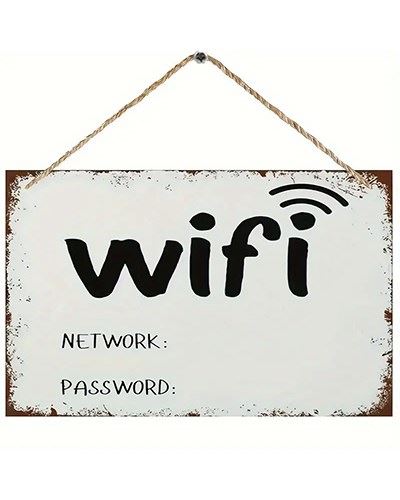 Табличка "Wi-Fi", 20x13см