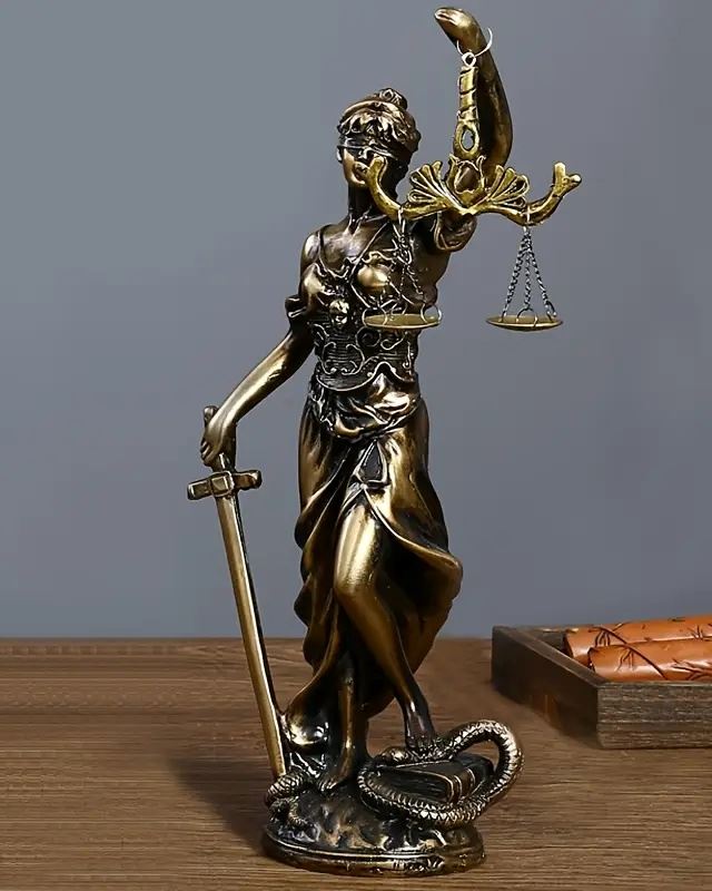 Фігурка Феміди, 19х10 см, бронза
