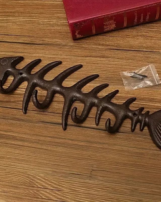 Гачки Риб'ячий скелет, 35х12 см, метал