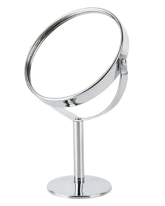 Дзеркало для макіяжу (RJ2476018), 15х9 см, хром