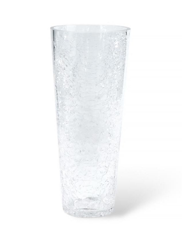 Ваза Ice Crack, скло, 29,8 см