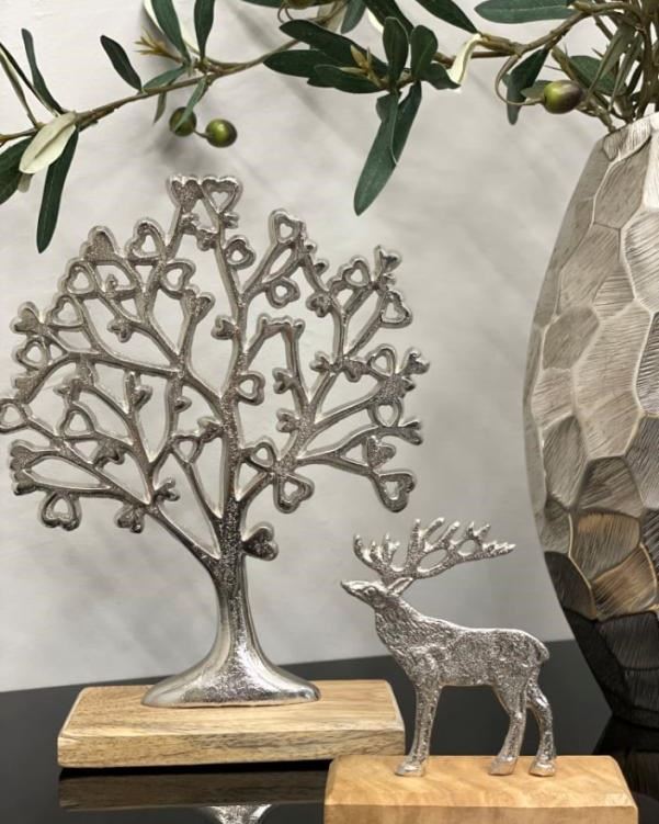 Фігурка Fragrant Tree, алюміній, срібло, 27см